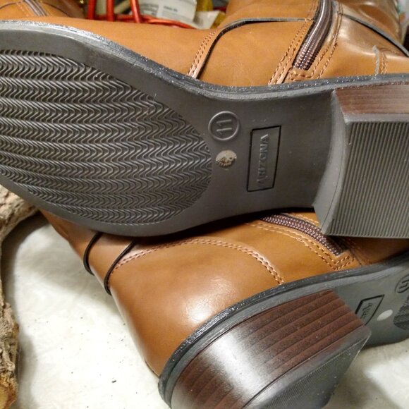 Arizona Jean Co. Women's Denmark Brown Boots Riding Knee High US Size 11 NWOT - Picture 7 of 10